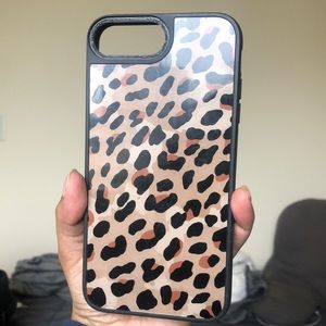 iPhone 8 Plus Casetify phone case. Leopard print!